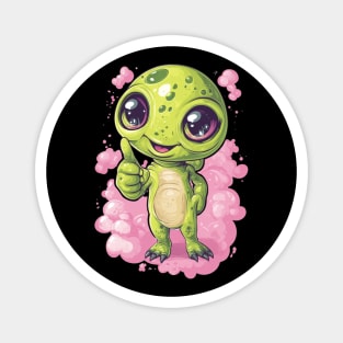 Cosmic Command: The Pointing Alien Magnet
